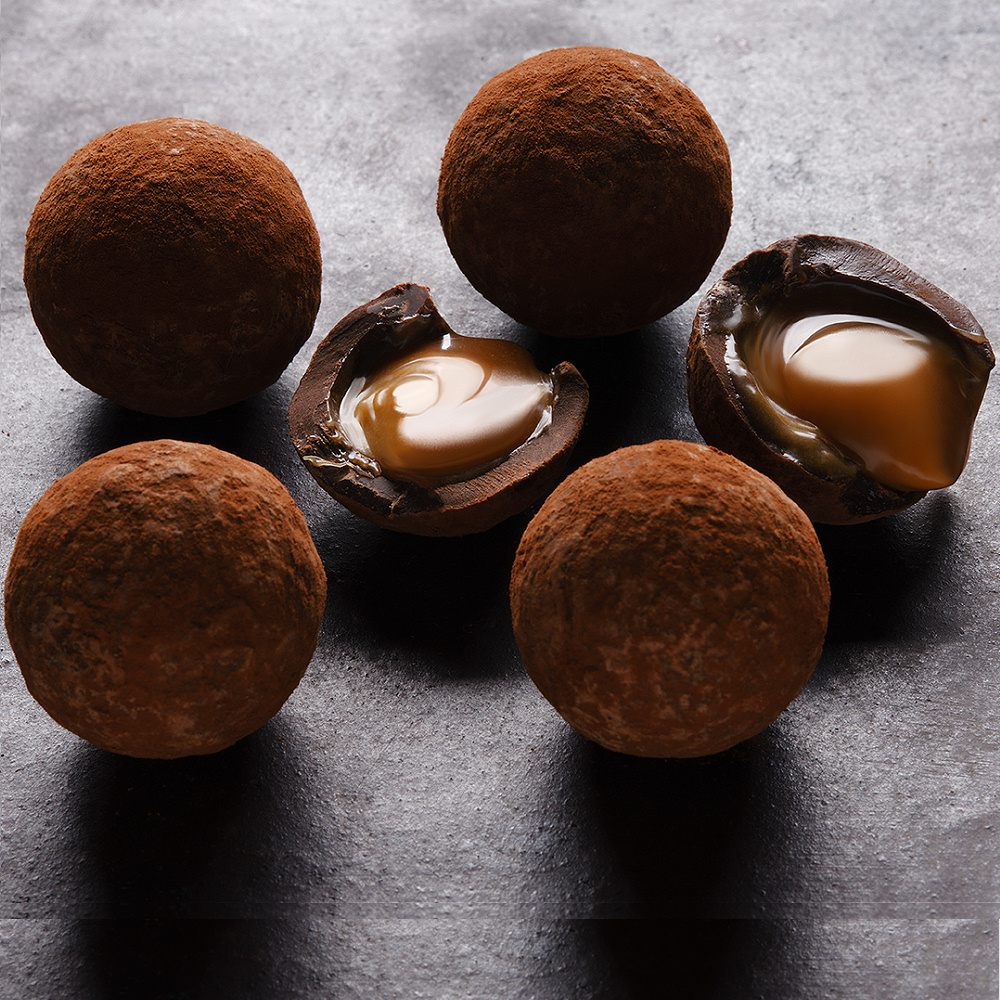 Dark Sea Salt Caramel Chocolate Truffles 135g - Image 2