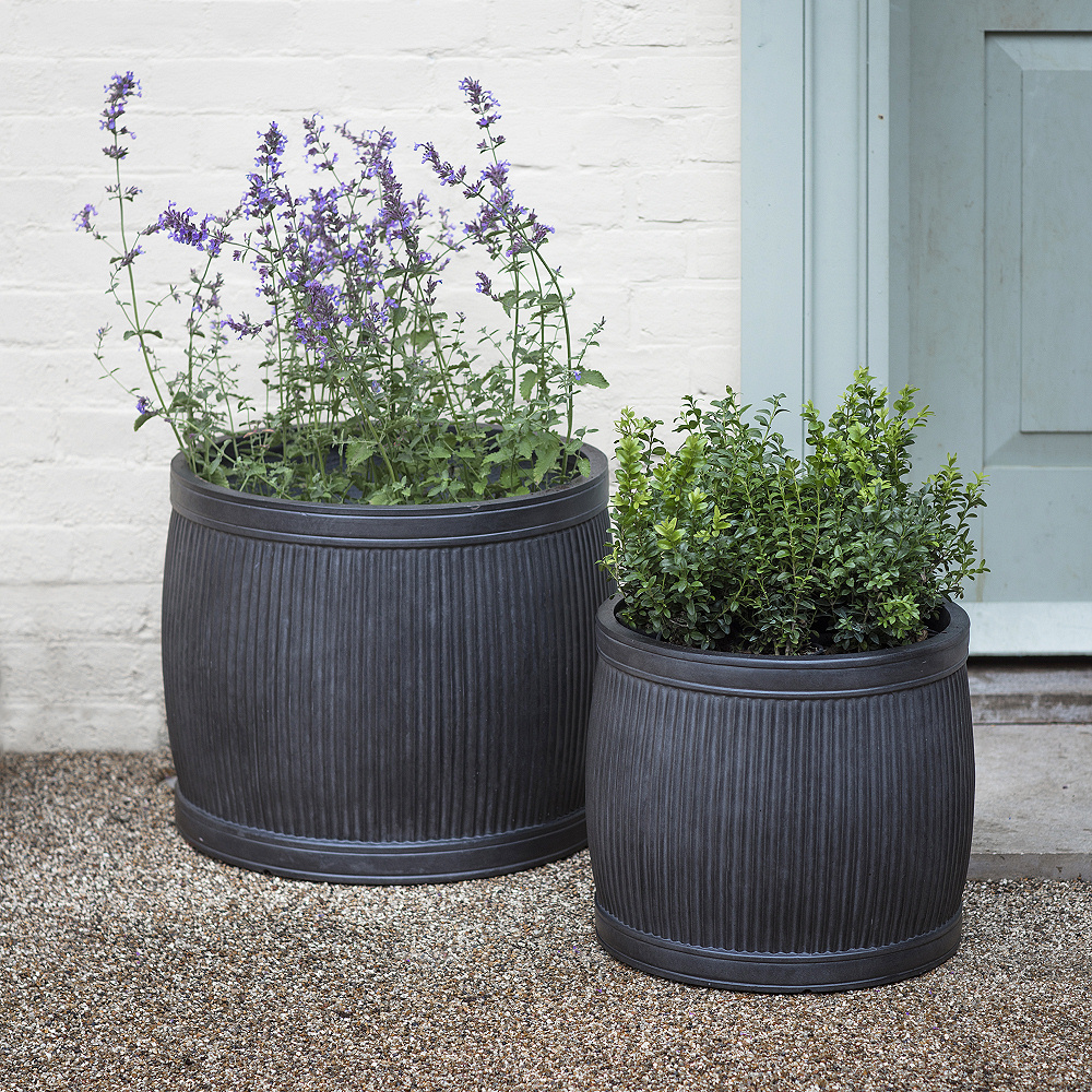 Set of 2 Bathford Round Planters