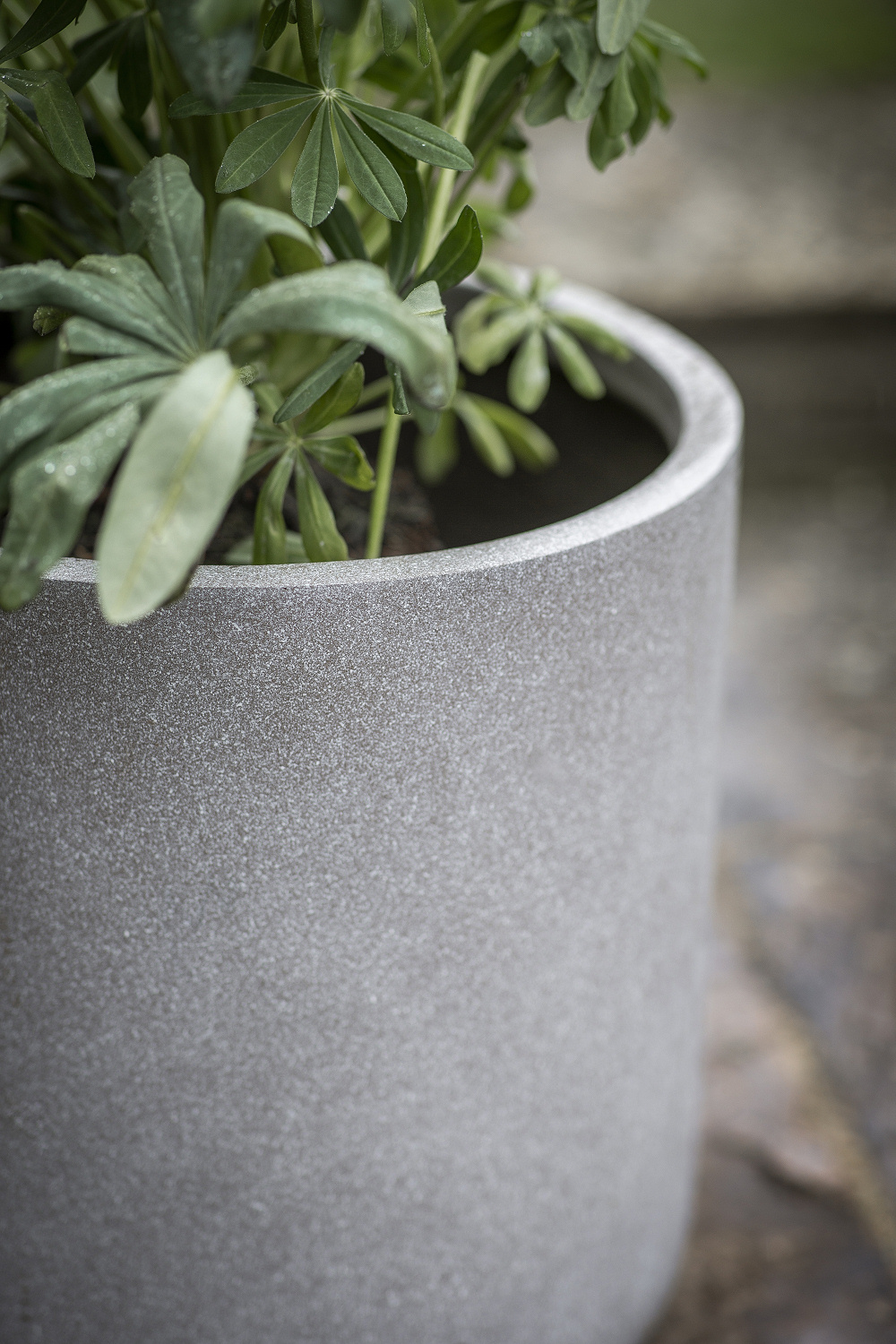Set of 4 Brockwell Planters - Grey - Image 2