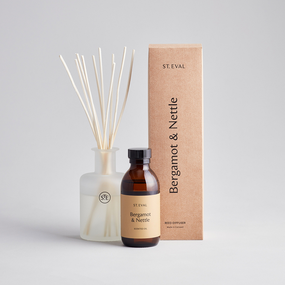 St Eval Bergamot & Nettle Reed Diffuser