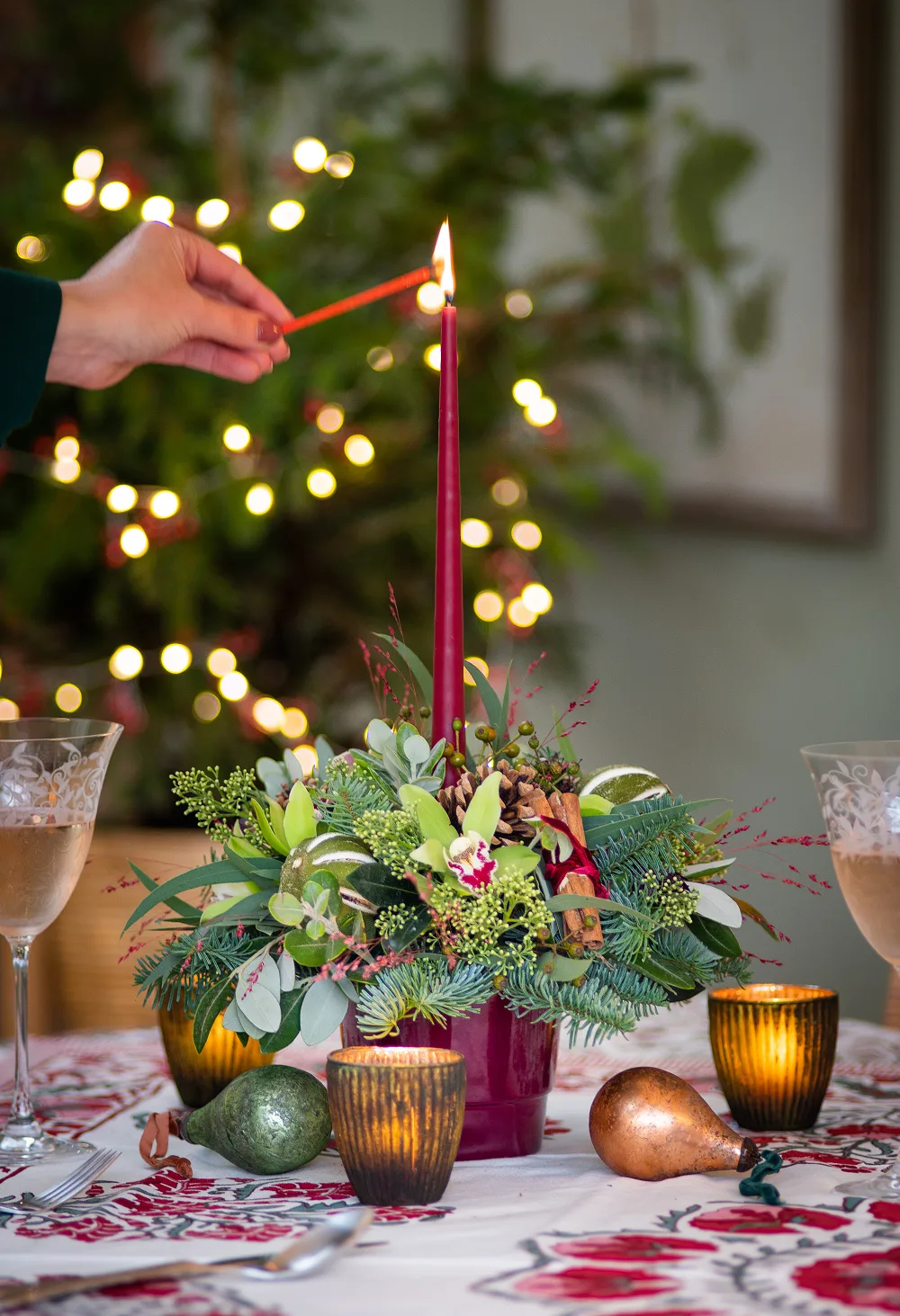 1-Candle Table Arrangement
