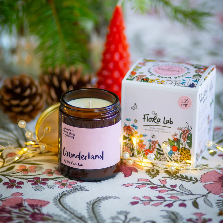 Flora Lab Wonderland Soy Wax Candle