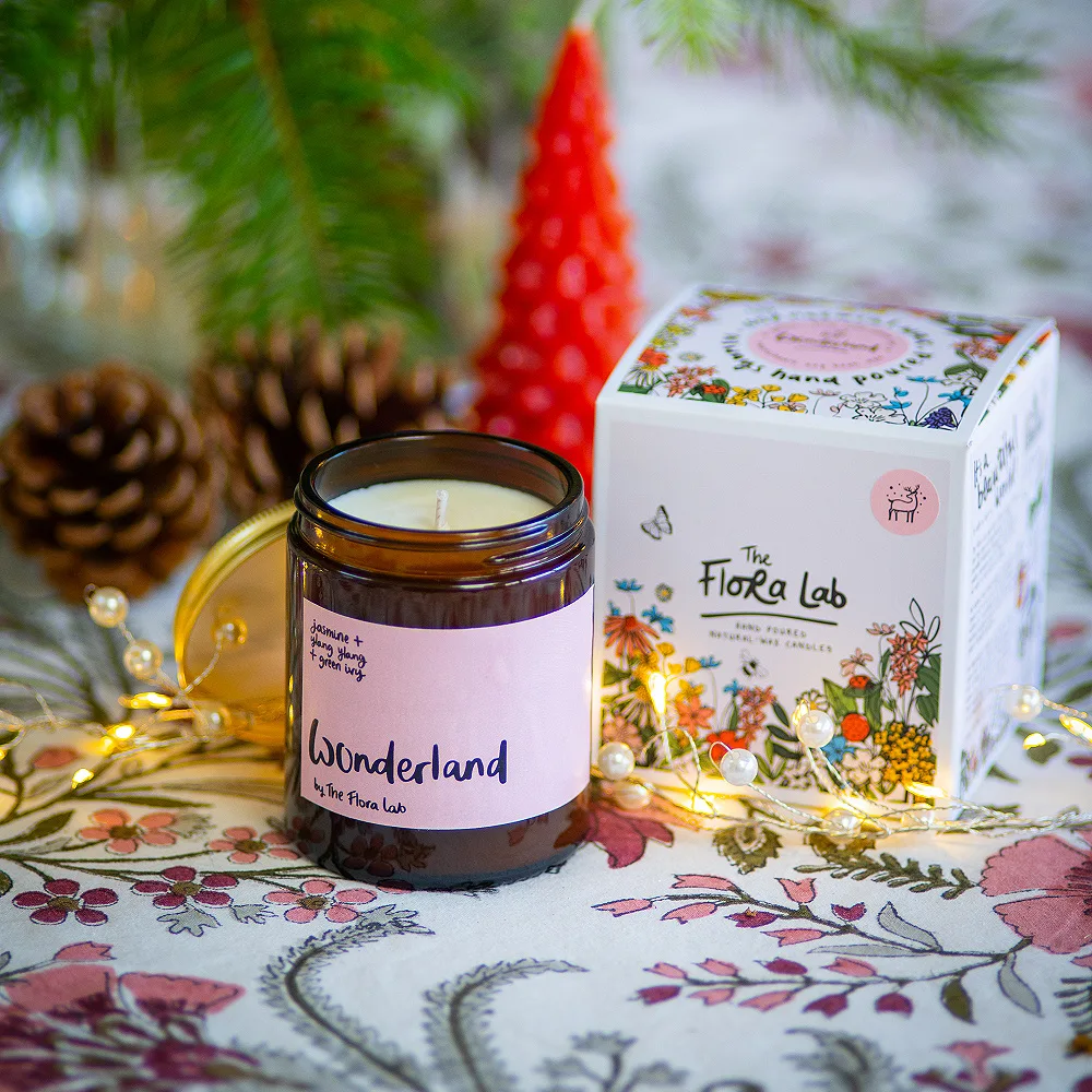 Flora Lab Wonderland Soy Wax Candle