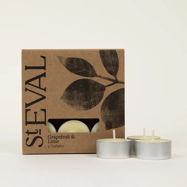 St Eval Grapefruit & Lime Tea Lights