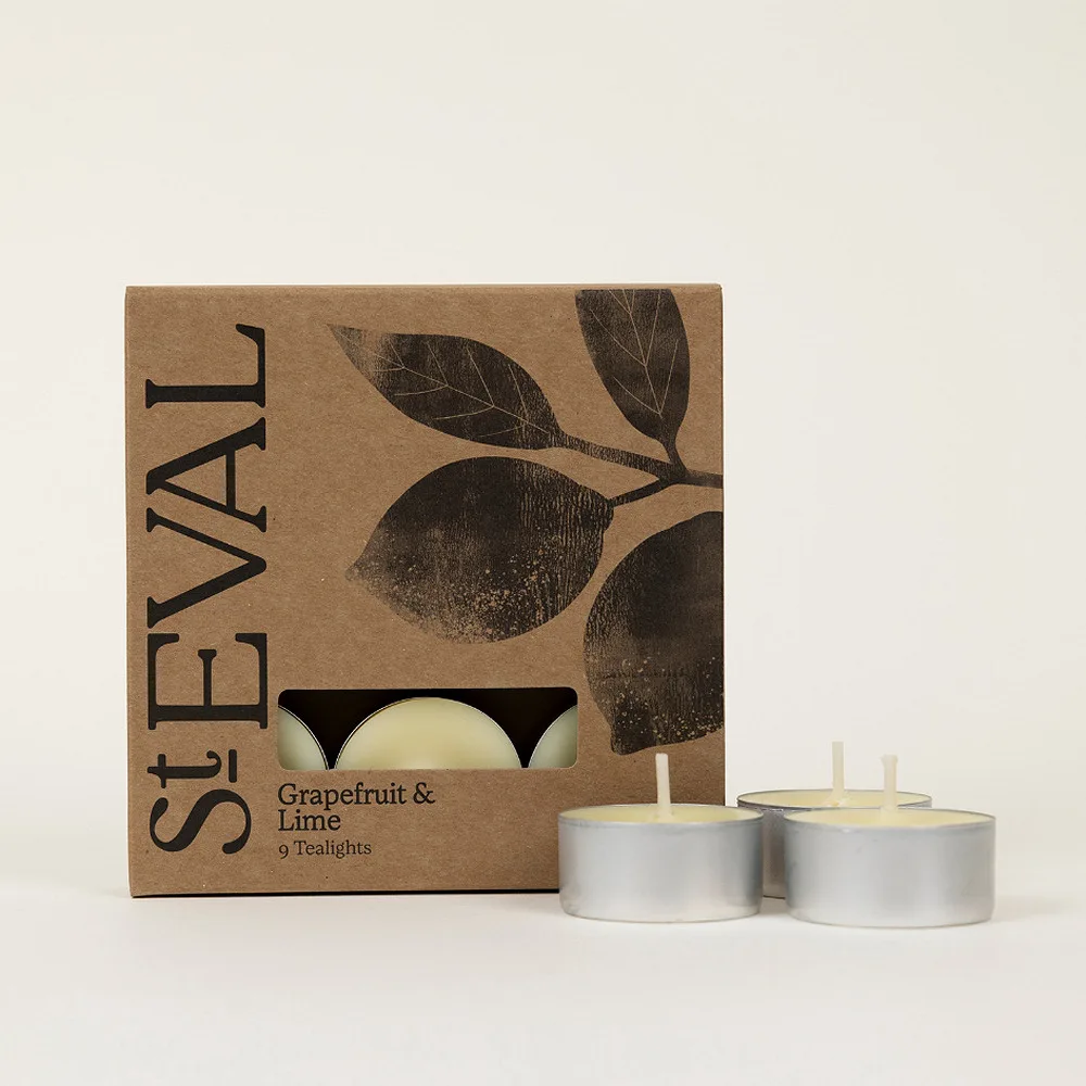 St Eval Grapefruit & Lime Tea Lights