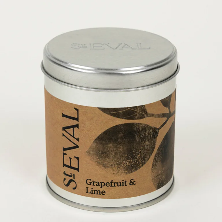 St Eval Grapefruit & Lime Tin Candle