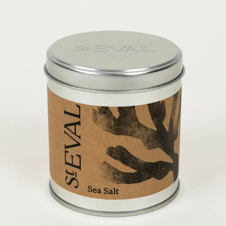 St Eval Sea Salt Tin Candle