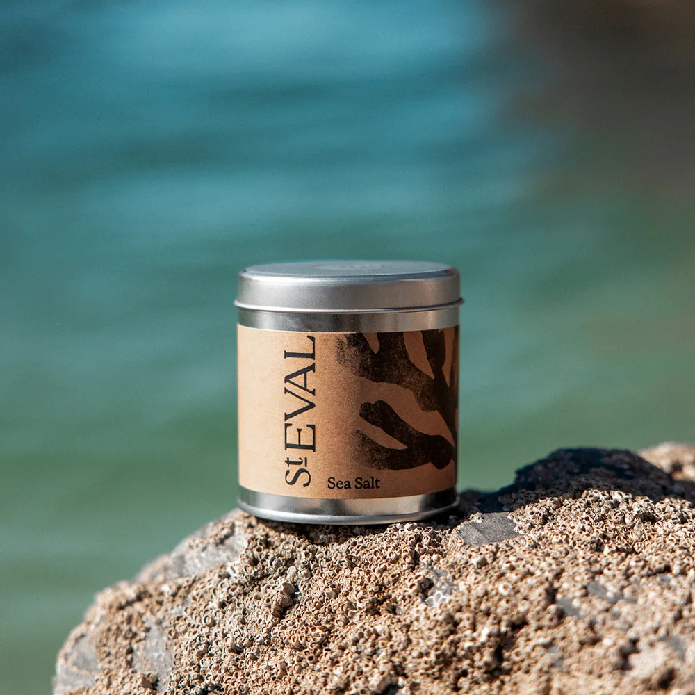 St Eval Sea Salt Tin Candle - Image 2