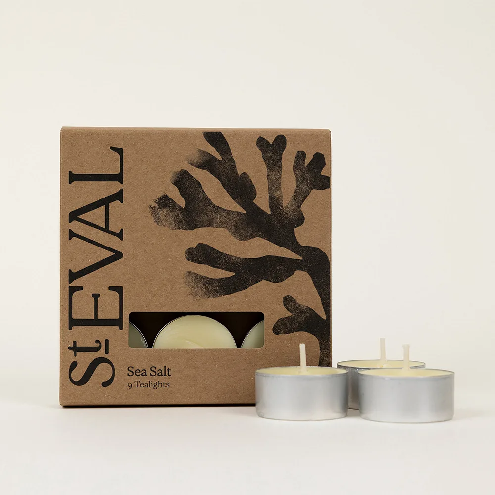 St Eval Sea Salt Tea Lights