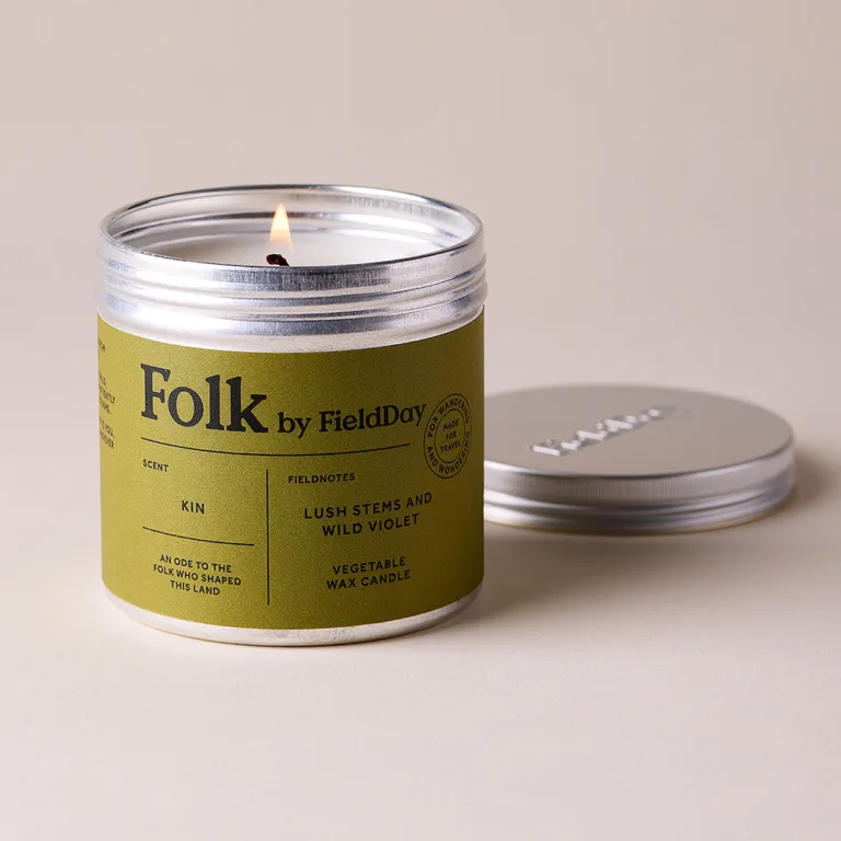 Kin Folk Tin Candle