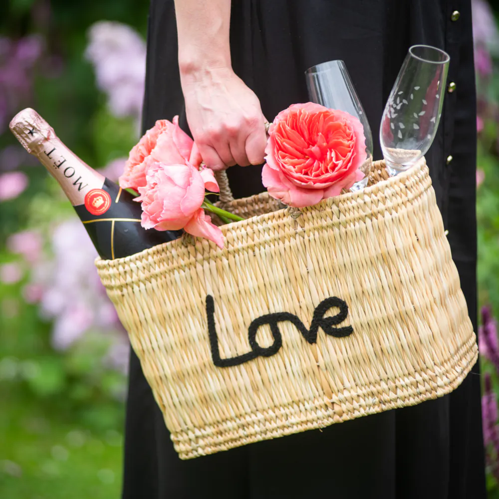 Love Embroidered Bag