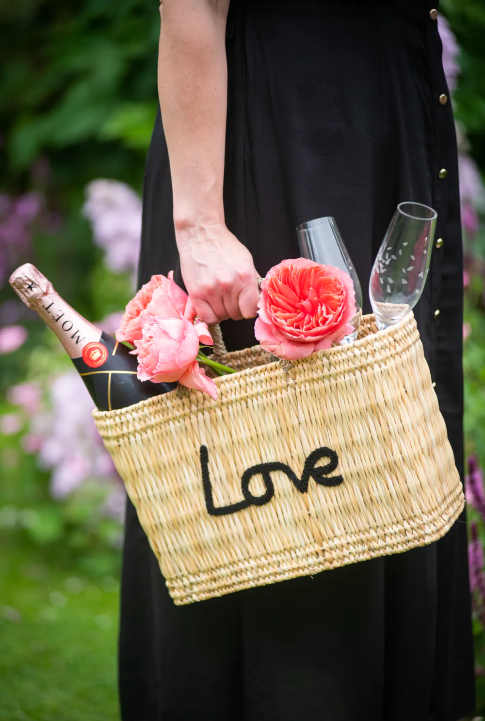 Love Embroidered Bag - Image 2